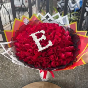 Bouquet en rosas rojas